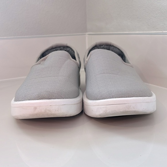 Allbirds Women’s Wool Lounger Woven Gray & White Slip-On Shoes Size 9 - Picture 3 of 8